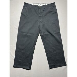 Vintage Ben Davis Pants Mens Size 40 40x27‎ Black Work Wear Pants Straight Leg